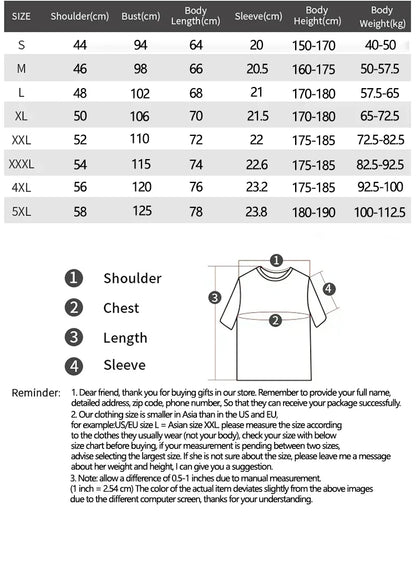 Fashionable Korean letter printed graphic T-shirt short-sleeved men's summer y2k street hip hop loose casual niche tops Street King Limited