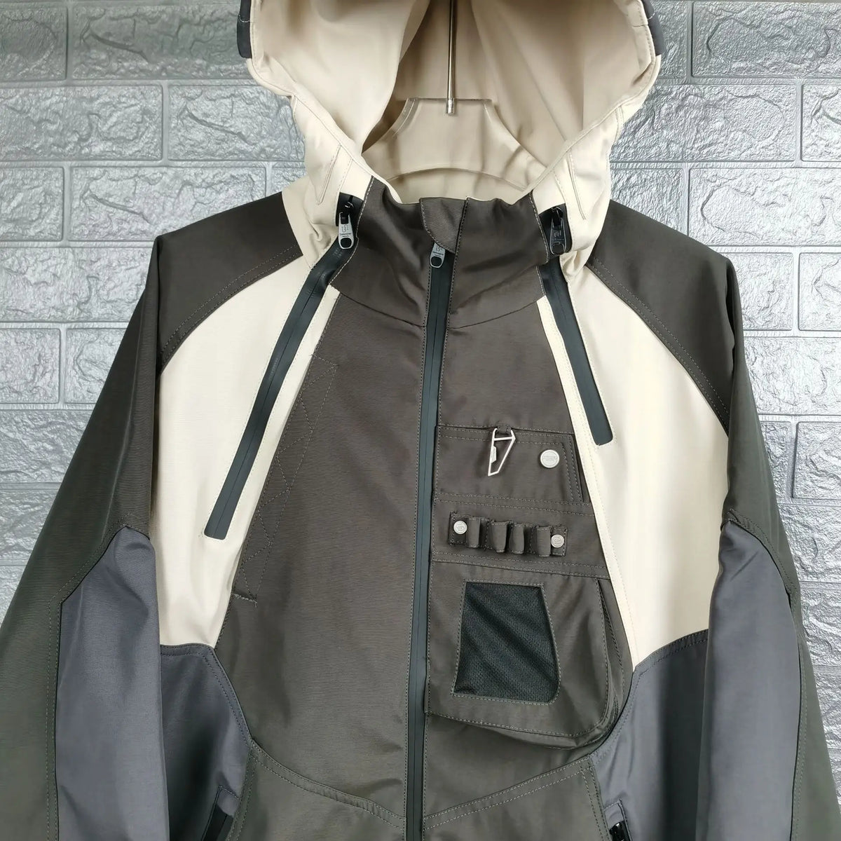 New 2023 Men Under My Car Parka All Track Zipper Casual Mess Inside Windbreaker With Hoody Trench Jackets Coat Outdoor  #A07 Street King Limited