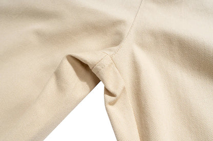 streetwear solid color pockets baggy cargo pants mens straight loose casual boot cut ropa hombre oversized flare trousers unique cargo style 275