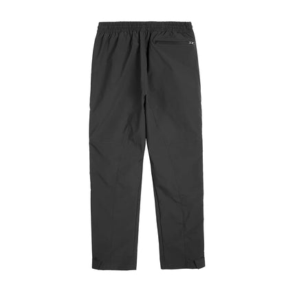 y2k pantalones hombre front two long zipper drawstring trousers unisex vibe style solid baggy cargo pants oversized overalls unique cargo style 624