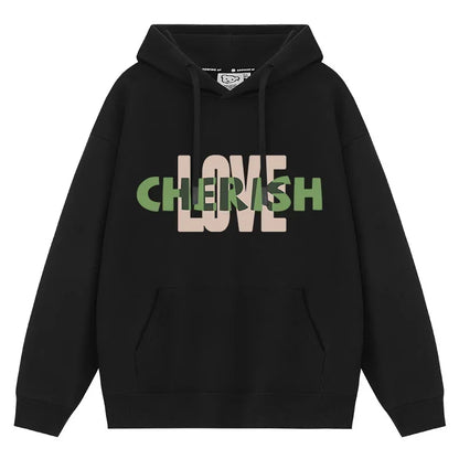 Sadcore Washed Cold Hoodie Oversized Daily Look