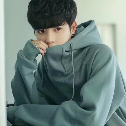 Sadcore Washed Oversized Hoodie Street Style Staple