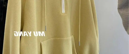 Designed embroidered squirrel hooded sweatshirt for women in spring and autumn loose and versatile American style lazy jacket Street King Limited