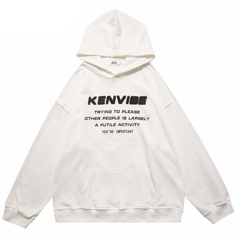 "Wrong Vibes" Unisex Men Women Streetwear Graphic Hoodie Daulet Apparel