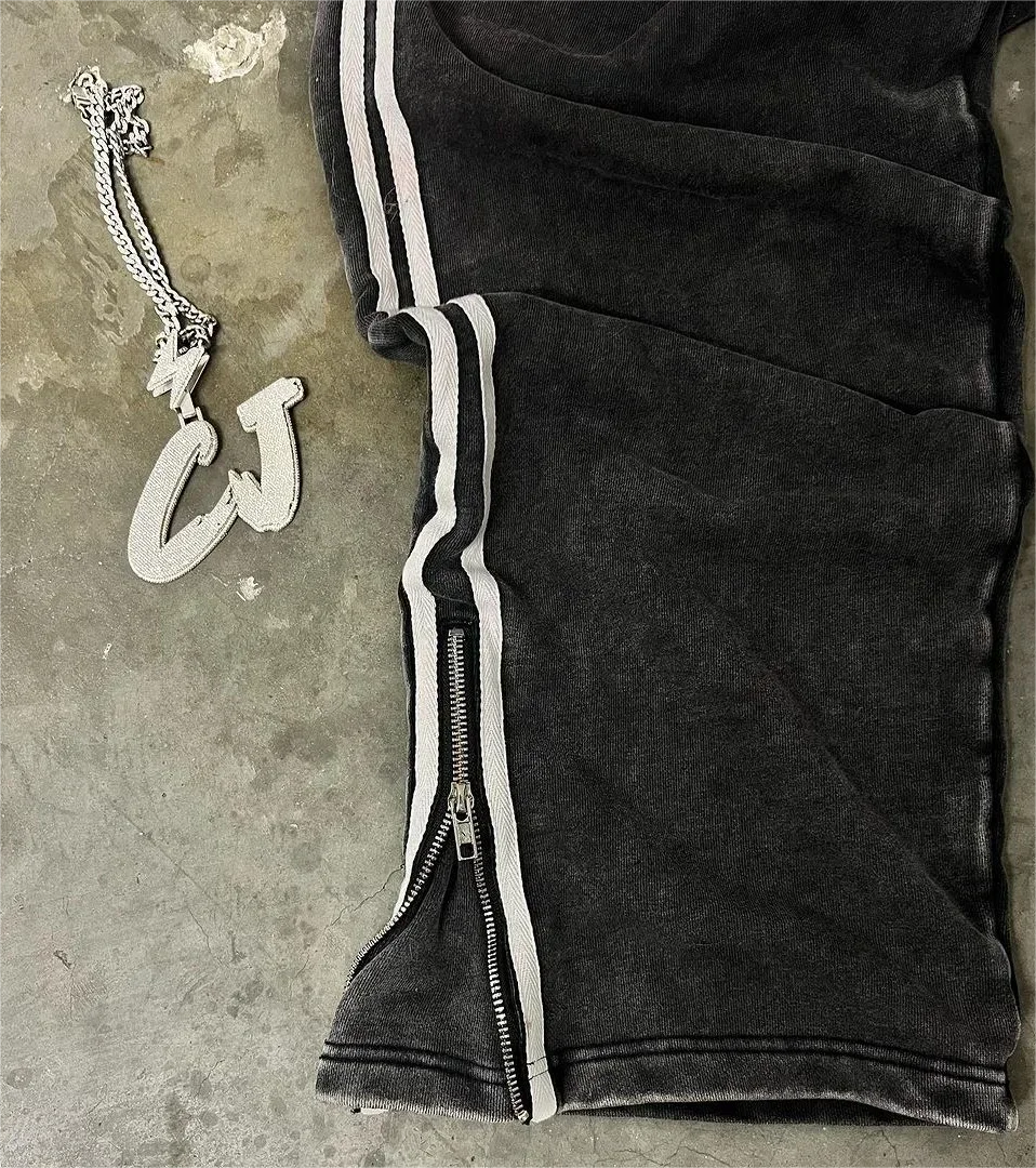 harajuku casual street y2k new fashion trend loose pants women joker wide leg pants couple popular oversized straight trousers unique default style 1516