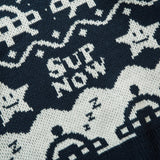 "Sup Now" Unisex Men Women Streetwear Graphic Sweater Daulet Apparel