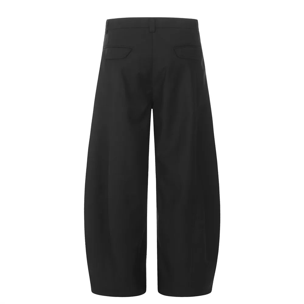men women american streetwear fashion loose casual vibe hip hop cleanfit wide leg suit pant boyfriend harem pants trousers unique default style 1947