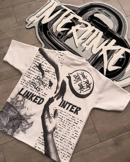 American Sweetheart Graphic t shirts Oversized Y2k Top Goth Harajuku Cotton T shirt Sweatshirt Vintage Pro Choice Men Clothing Street King Limited