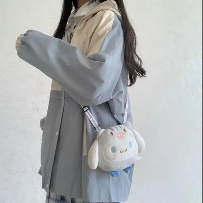 s 3xl basic jackets women patchwork design all match preppy style casual outerwear with hat daily harajuku streetwear clothing unique default style 4640