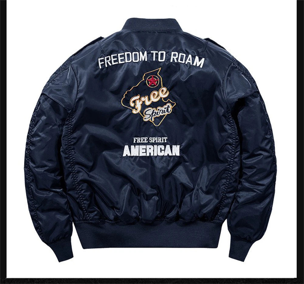 2023 hot bomber jacket mens air force ma 1 military baseball jacket plus size coat thick cargo jacket men clothing unique cargo style 5539
