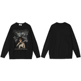 "Dark Dust" Unisex Men Women Streetwear Graphic Sweater Daulet Apparel