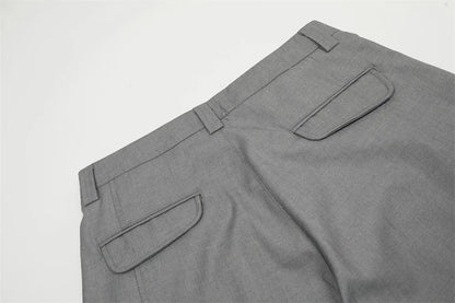 men women american streetwear fashion loose casual vibe hip hop cleanfit wide leg suit pant boyfriend harem pants trousers unique default style 1958