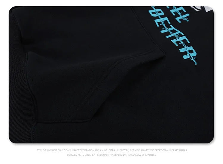 Printed fleece crack hoodie Street King Limited