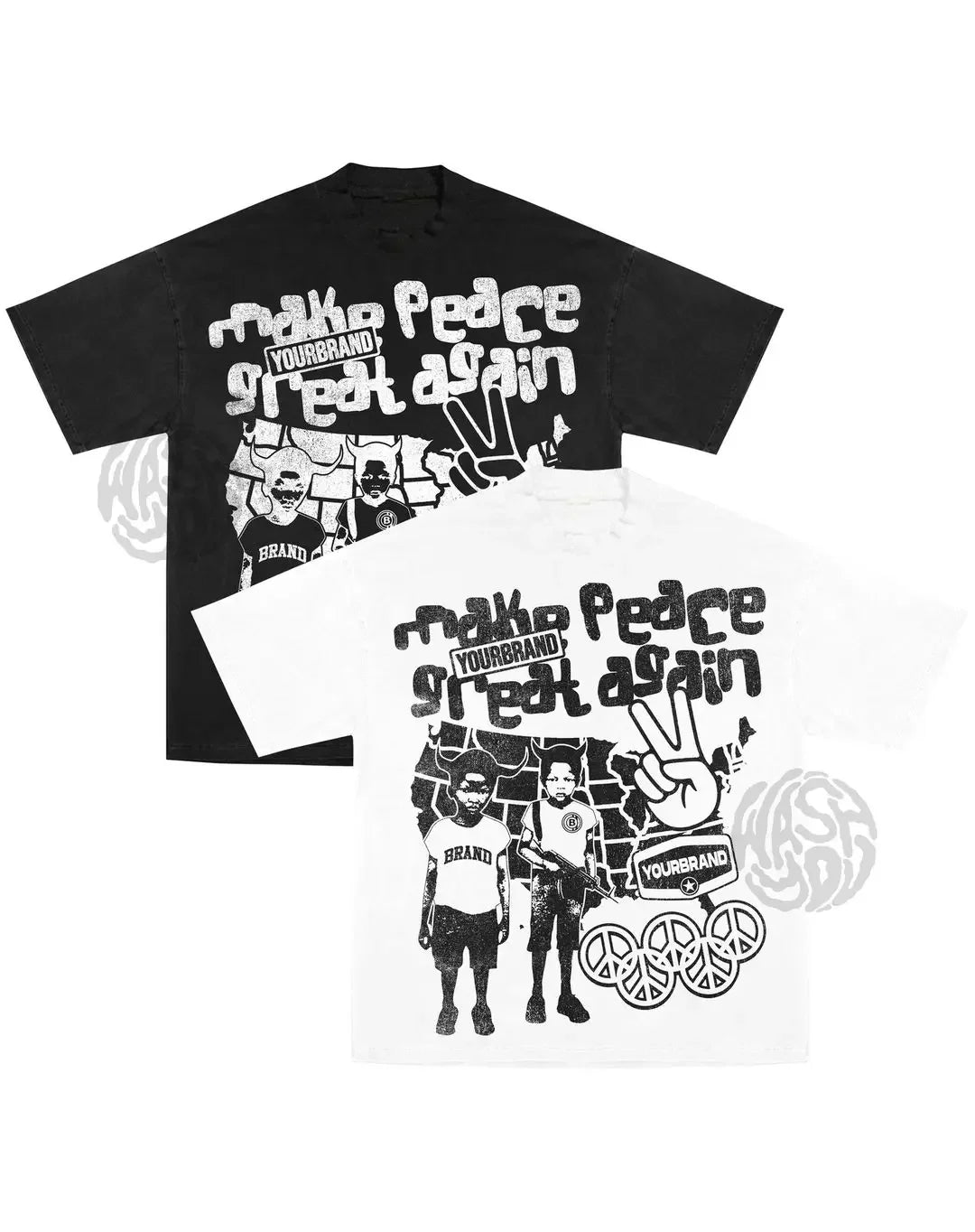 Harajuku eagle printing oversized t shirt Women Streetwear Grunge graphic t shirts pro choice Goth gothic Y2k Tops men clothing Street King Limited