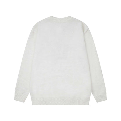 New 2024 Men Luxury Gentleman Embroidered Snakes Cotton Knit Casual Sweaters Pullover Asian Size High Drake #726 Street King Limited