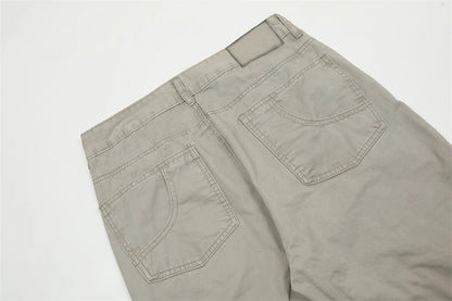 men fashion slim flared jeans irregular patchwork black denim pants male unique jeans style 4268