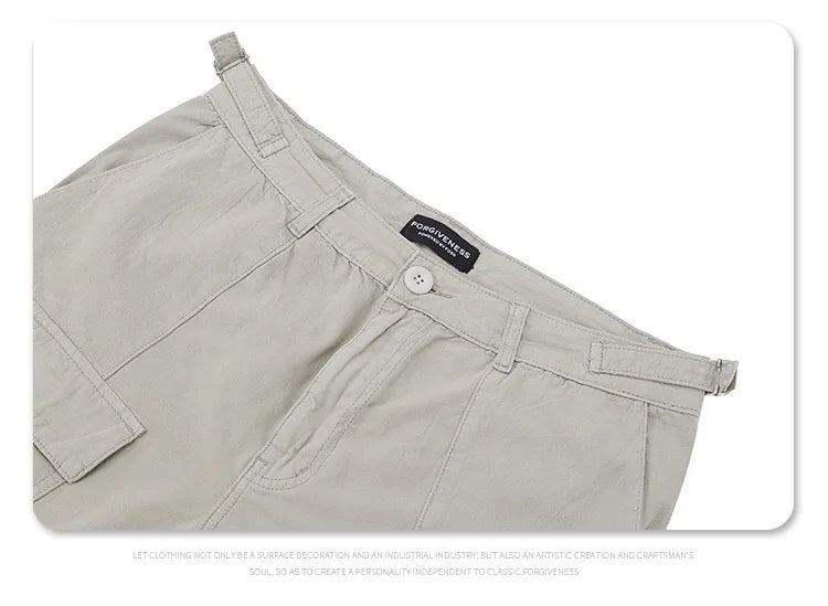 2024 autumn and winter new cargo pants unique cargo style 4743