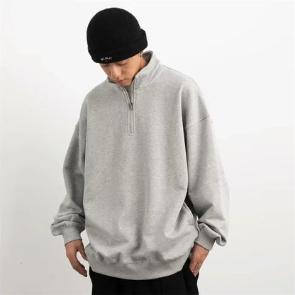 Vintage Layered Fashion Hoodie High-Street Favorite