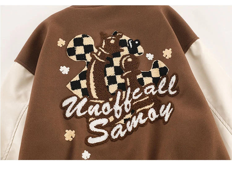 hip hop baseball jacket men streetwear letter embroidery varsity jacket men oversized fashion coat outwear unisex clothing unique default style 961