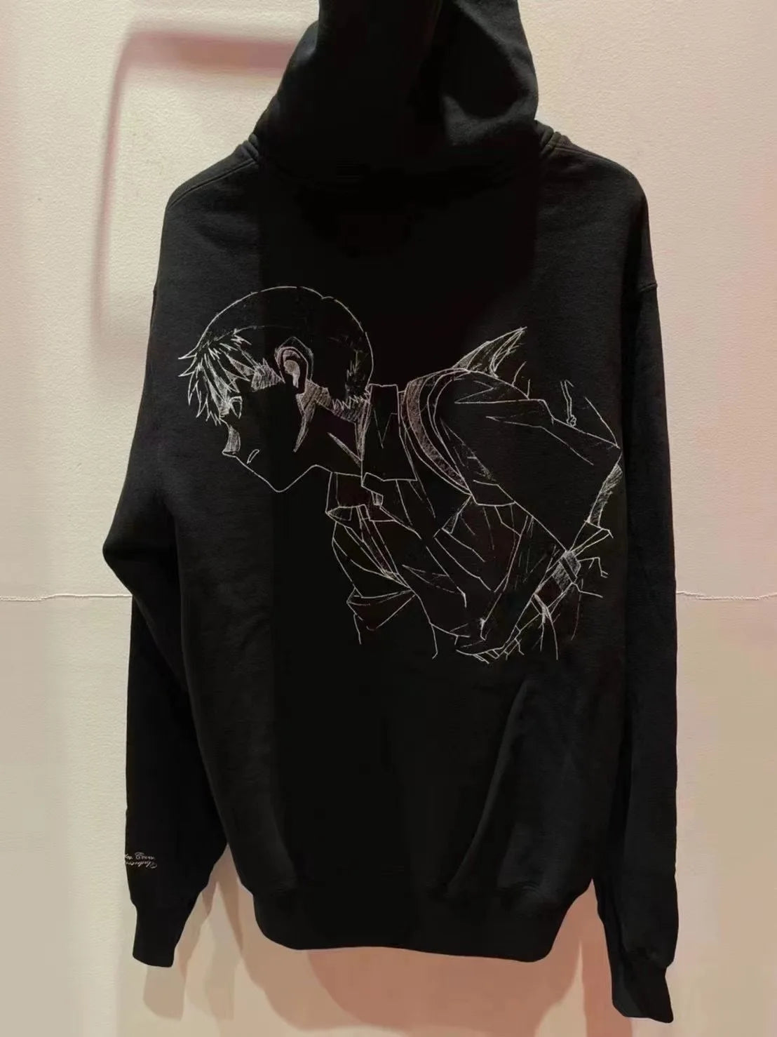 New Luxury 2023 Undercover EVA Don't Run away Pullover Hoodies Hoody hooded Sweatshirts velvet Cotton Thick Fleece US Size R044 Street King Limited
