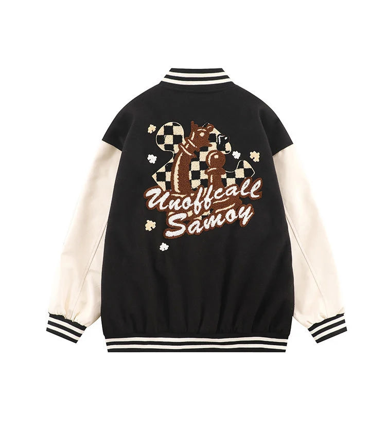 hip hop baseball jacket men streetwear letter embroidery varsity jacket men oversized fashion coat outwear unisex clothing unique default style 958