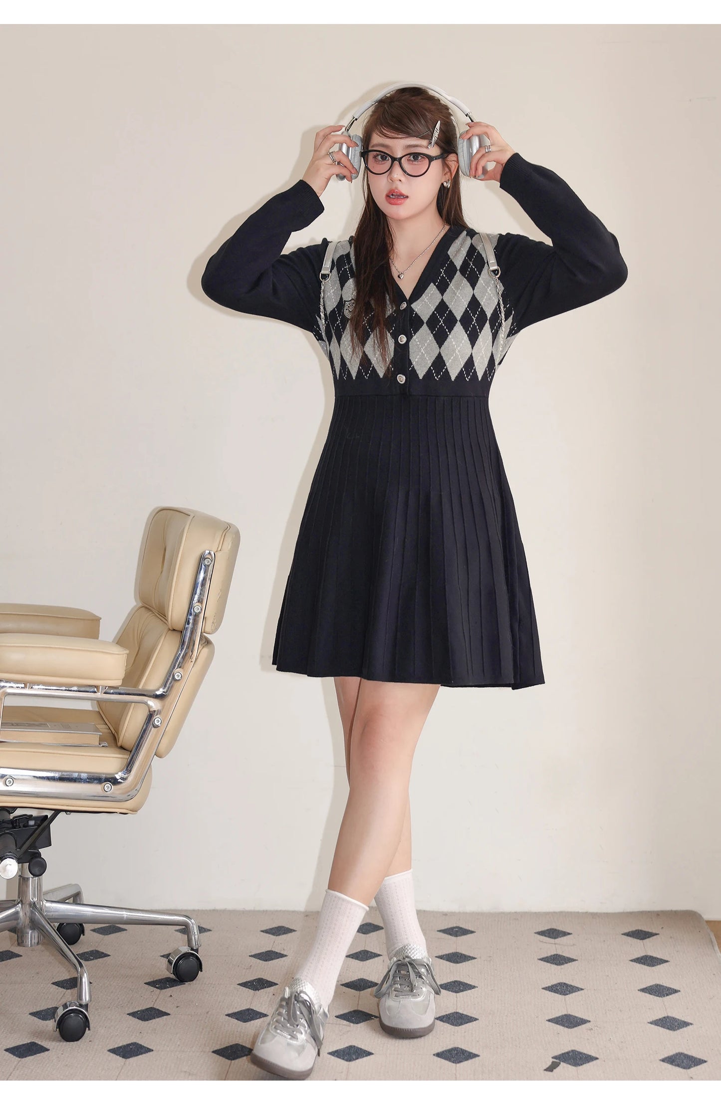 Woman Dress 4xl Y2k Lingerie Autumn Winter College Style Age Reducing Playful Waisted Dress Harajuku Korean Dress for Women Street King Limited
