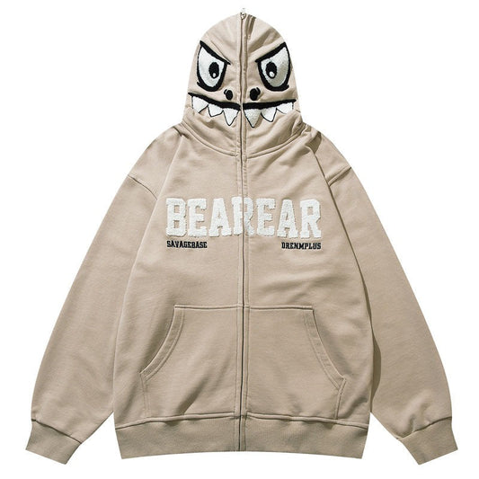 "Cover Up" Unisex Men Women Streetwear Graphic Hoodie Daulet Apparel
