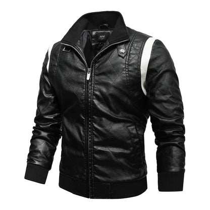 Autumn Winter Bomber Leather Jacket Men Scorpion Embroidery Hooded Jacket PU Leather Motorcycle Mens Ryan Gosling Drive Jacket Street King Limited