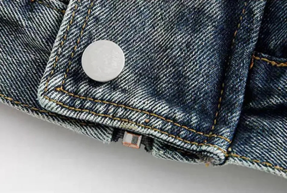high street washed denim jacket mens 2024 spring trend oversize hip hop male coats color blocking motorcycle street outwear y2k unique jeans style 3634