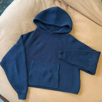 Traf-2024 Women's Sweater zssiibo Official Website Autumn and Winter New Y2K Five Star Pattern Hoodie Women's Wear Street King Limited
