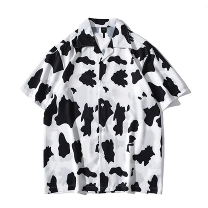 Dark Icon Printed Light Weight Hawaiian Shirt Men Summer Beach Holiday Men's Shirts Street Shirts Man Male Top Street King Limited
