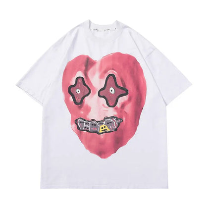 Rainbowtouches Graphic T Shirt Summer 2022 Vintage Unisex High Street Oversize Anime Street Fashion Hip Hop Acid Wash T Shirts Street King Limited