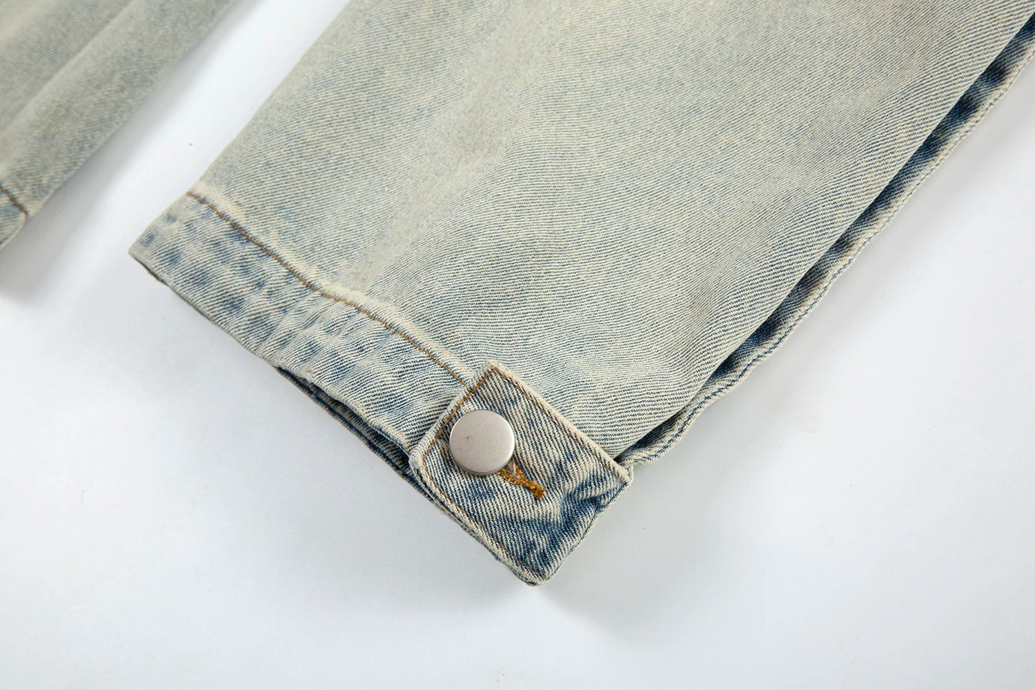 y2k side buckle washed cleanfit baggy pencil jeansfor men streetwear vibe style pantalones hombre loose casual denim trousers unique jeans style 1464
