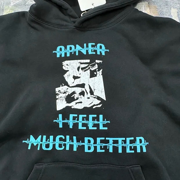 Printed fleece crack hoodie Street King Limited