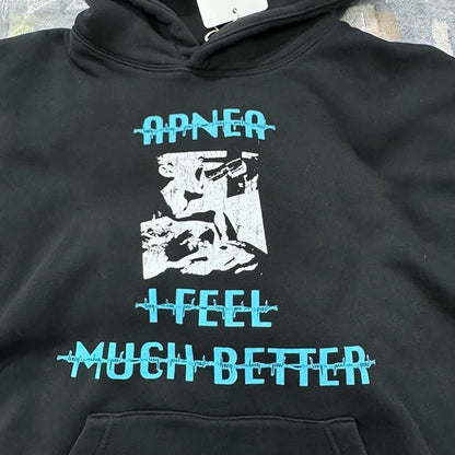 Printed fleece crack hoodie Street King Limited