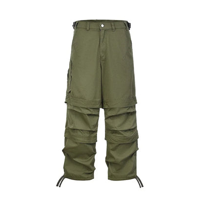 new men 2024 tactical army military green cargo comfortable cotton parkour sweat casual pants sweatpants no tag a9 relaxed fit joggers