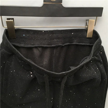 high new novelty luxury men 2022 classic shiny sky stars comfortable cotton parkour sweat casual pants sweatpants d48 streetwear sweatpants
