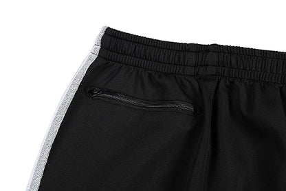 chaopai pattern embroidery loose casual pants side edge weaving straight leg pants men woman comfortable trousers unique default style 4664