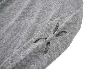 New Men Luxury Cooke The End Signature Slashed Gentleman Classic Cotton Knit Casual Sweaters Pullover Jumper High Drake #708 Street King Limited