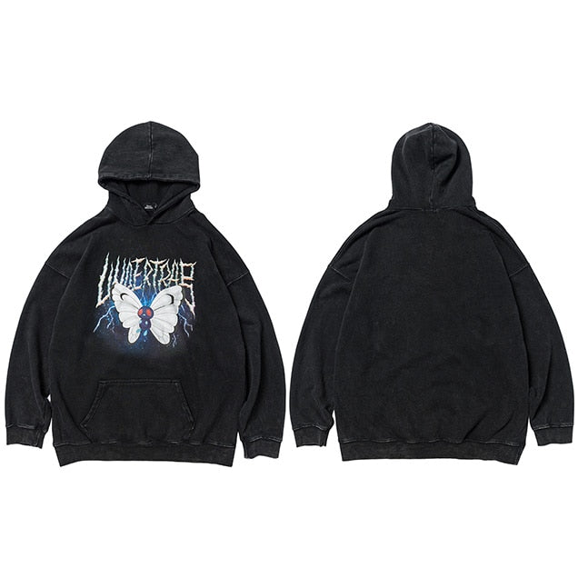 "Undertaker" Unisex Men Women Streetwear Graphic Hoodie Daulet Apparel