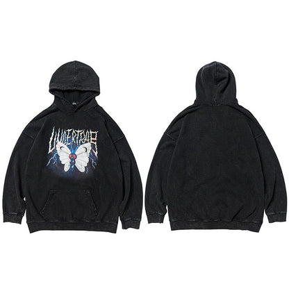 "Undertaker" Unisex Men Women Streetwear Graphic Hoodie Daulet Apparel