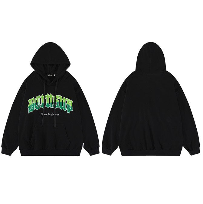 "Sky Light" Unisex Men Women Streetwear Graphic Hoodie Daulet Apparel