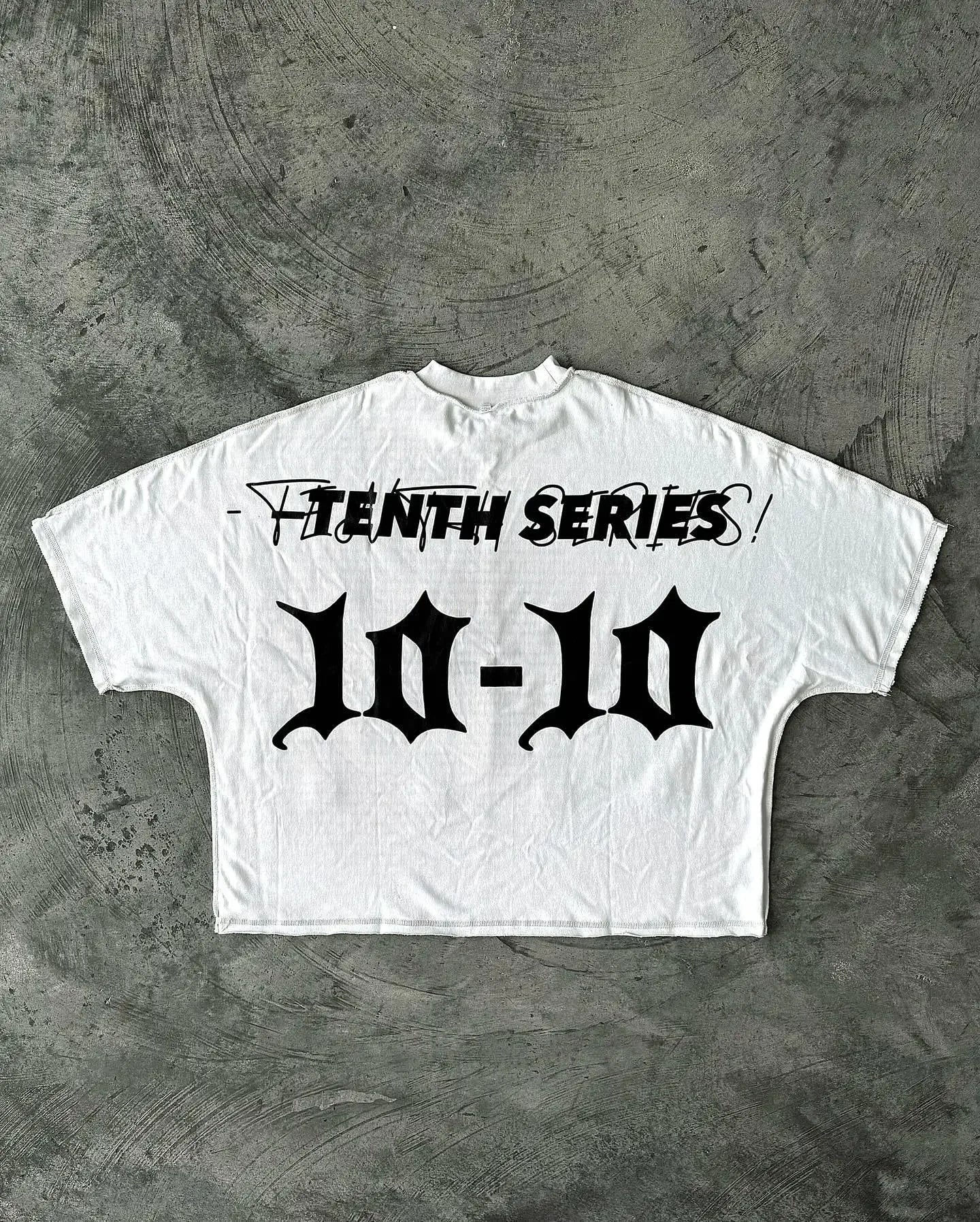 American fashion CD printed pattern oversized T-shirt women's Y2K casual loose and versatile pullover short sleeved shirt Street King Limited