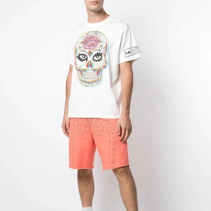 HACULLA T Shirts Men Woman Spring Summer White 1:1 Good Quality O-Neck Casual Vintage Top Tees Street King Limited