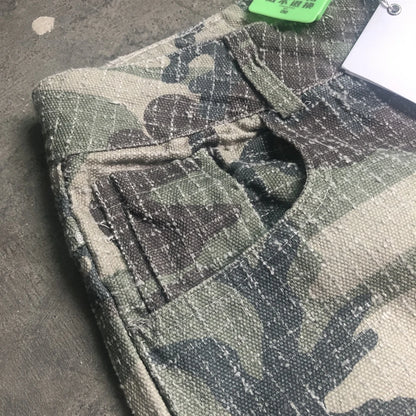 frog drift fashion american style streetwear camouflage cargo pants vintage clothing loose cotton trousers for men unisex unique cargo style 5138