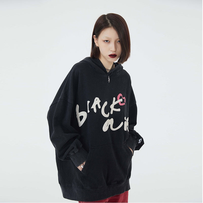 "Dark Air" Unisex Men Women Streetwear Graphic Hoodie Daulet Apparel