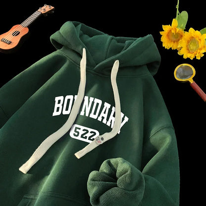 Animecore Statement Graphic Hoodie Layering Essential
