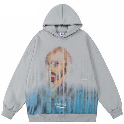 "Can't Hear Nothing" Unisex Men Women Streetwear Graphic Hoodie Daulet Apparel