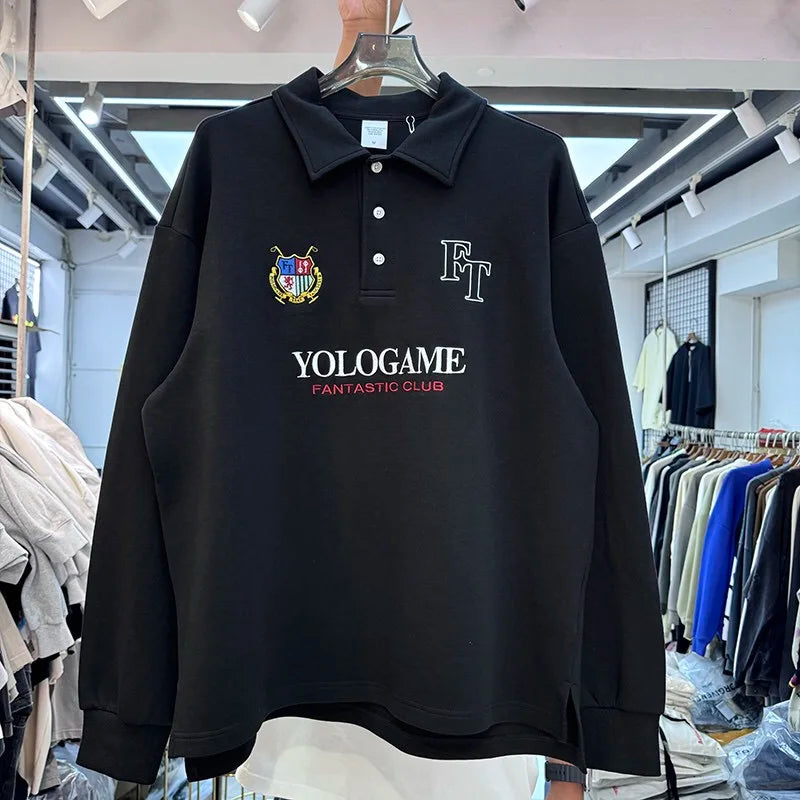 Polo shirt with lapel collar Street King Limited