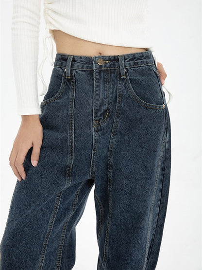 "Rockstar" Unisex Men Women Streetwear Denim Jeans Daulet Apparel